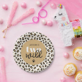 Safari Twee Wild Boy 2e verjaardagsfeestje Papieren Bordje (Feest)