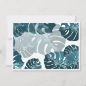 Safari Twee Wilde Verjaardagsfoto Groen & Goud Kaart (Achterkant)