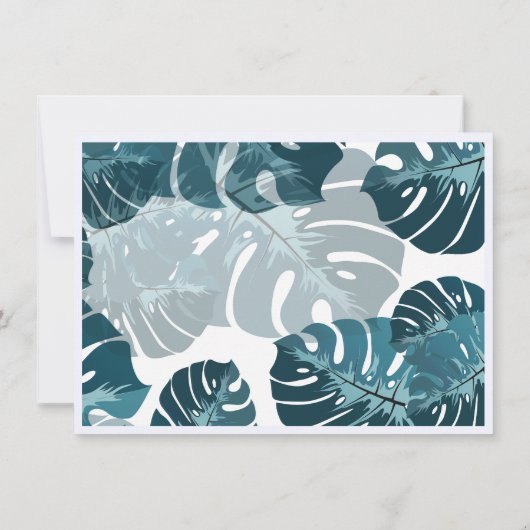 Safari Twee Wilde Verjaardagsfoto Groen & Goud Kaart (Achterkant)