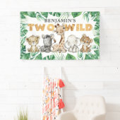 Safari Two Wild Birthday Banner (Insitu)