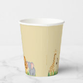 Safari upsherin verjaardagsbeker 2 papieren bekers (Rechts)