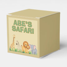 Safari upsherin verjaardagsgunstbox