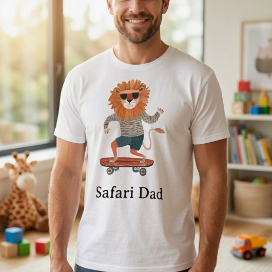 Safari Vader Grappig Vaderdag T-Shirt
