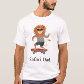 Safari Vader Grappig Vaderdag T-Shirt (Voorkant)