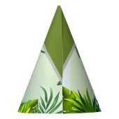 Safari Verjaardag Elepant Party Pet Feesthoedjes (Achterkant)