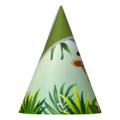 Safari Verjaardag Giraffe Feesthoedjes (Links)