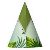 Safari Verjaardag Leeuw Feesthoedjes (Achterkant)