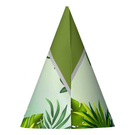 Safari Verjaardag Leeuw Feesthoedjes (Achterkant)