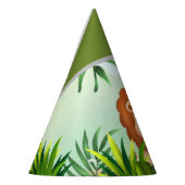 Safari Verjaardag Leeuw Feesthoedjes (Links)