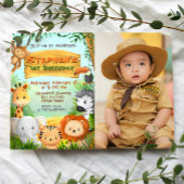 Safari Verjaardag met Foto Kaart