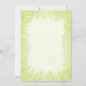 Safari Verjaardag Uitnodiging Twee Wild Boy Uitnod (Achterkant)