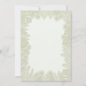 Safari Verjaardag Uitnodiging Twee Wild Boy Uitnod (Achterkant)