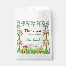  Safari Verjaardagsfeest Bedankzakje