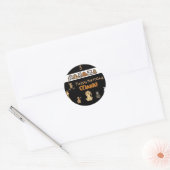 Safari verjaardagsfeestje gecoördineerde Stickers (Envelop)