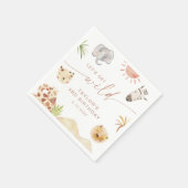 SAFARI verjaardagsfeestje Servet (Hoek)