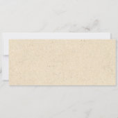 Safari verjaardagsfeestje ticket (Achterkant)