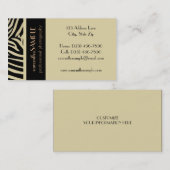 Safari Visitekaartje (Voorkant / Achterkant)