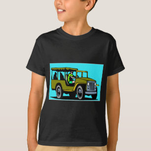 Safari-vrachtwagen T-shirt