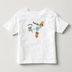 Safari Vrienden Kinder Shirts