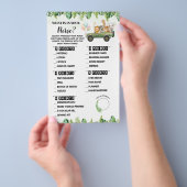 Safari Wat in uw Kaart van het Spel van het Spel v (Hand)