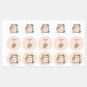 Safari Waterproof Labels, Oliver's Name Labels  (Vel)