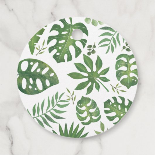 Safari Wild 1 of 2 wild Birthday Oerwoud Bedankjes Labels (Achterkant)