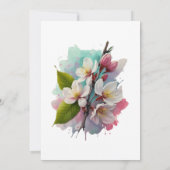 Safari Wild 1e verjaardag uitnodigingen (Achterkant)