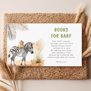 Safari Wild Baby Dierenboeken voor Baby Baby showe Informatiekaartje