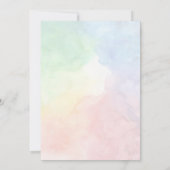 Safari Wild Een 1e Meisje Verjaardag Bedankkaart (Achterkant)