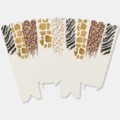 Safari Wild een dier prints verjaardag Bedankdoosjes (Ongevouwen)