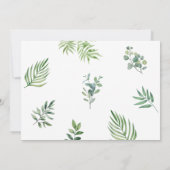 Safari Wild Een Oerwoud Dieren 1e Verjaardag Foto Kaart (Achterkant)