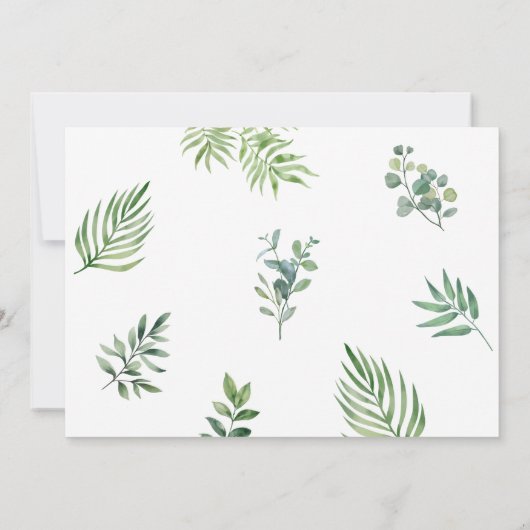 Safari Wild Een Oerwoud Dieren 1e Verjaardag Foto Kaart (Achterkant)