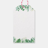 Safari Wild Een verjaardag Dank je Labels Cadeaulabel (Achterkant)