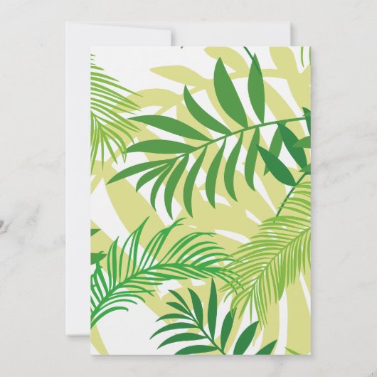 Safari Wild OERWOUD Een Verjaardag Tafelnummer (Achterkant)