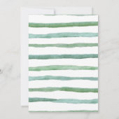 Safari Wild One 1st Birthday Oerwoud Animals Kaart (Achterkant)