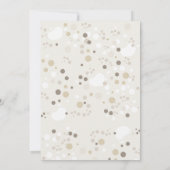 Safari Wild One 1st Birthday Party Invitation Kaart (Achterkant)