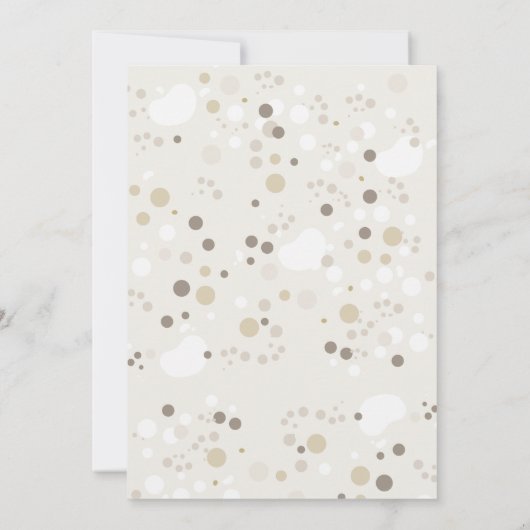 Safari Wild One 1st Birthday Party Invitation Kaart (Achterkant)