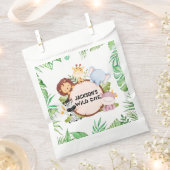 Safari Wild One Bedankzakje (Geknipt)