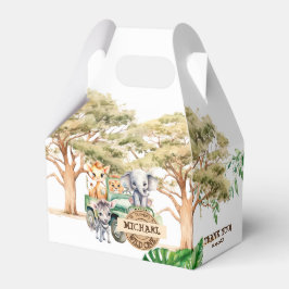 Safari Wild One Birthday Bedankdoosjes