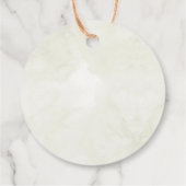 Safari Wild One Birthday Bedankjes Labels (Achterkant)