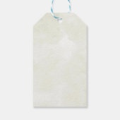 Safari Wild One Birthday Cadeaulabel (Achterkant)