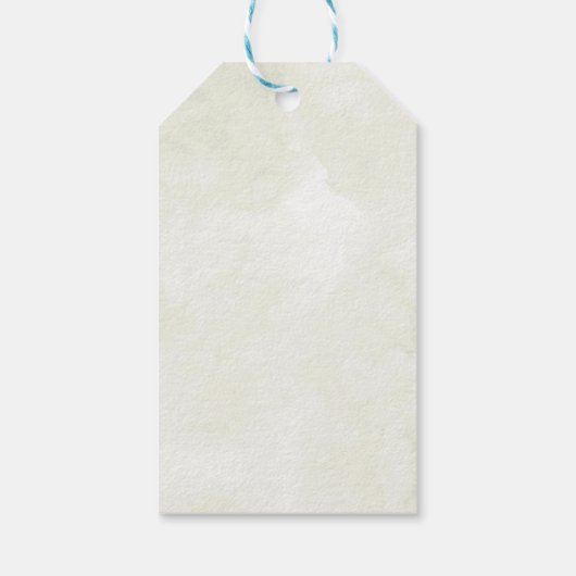 Safari Wild One Birthday Cadeaulabel (Achterkant)