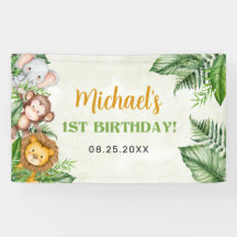 Safari Wild One Birthday