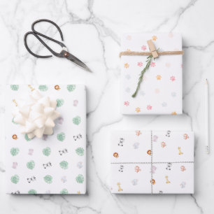 Safari Wild One Inpakpapier Vel