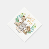 Safari Wild One Napkins Servet (Hoek)
