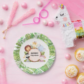 Safari Wild One Papieren Bordje (Feest)