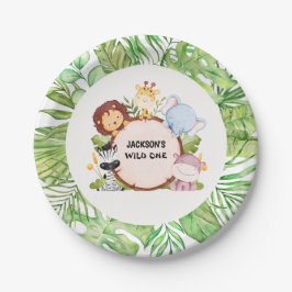 Safari Wild One Papieren Bordje