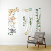 Safari Wild One Tapestry/ Backdrop Wandkleed (In Situ (horizontaal))