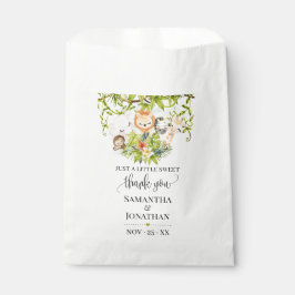 Safari Wild Zoo Baby Animals Baby shower Bedankzakje