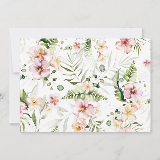 Safari Wilde Dieren Adoptie Certificaat Kaart (Achterkant)